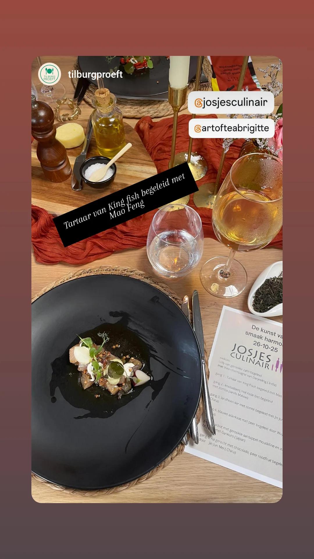 Thee Diner: De Kunst van Smaakharmonie